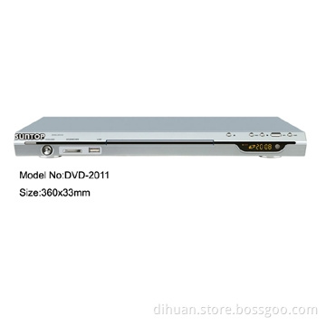 HDMI DVD player with USB port and Card reader